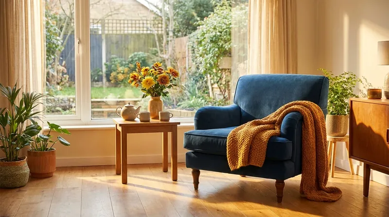Sunlit living room arranged for care, How to Start a Home Daycare in Indiana